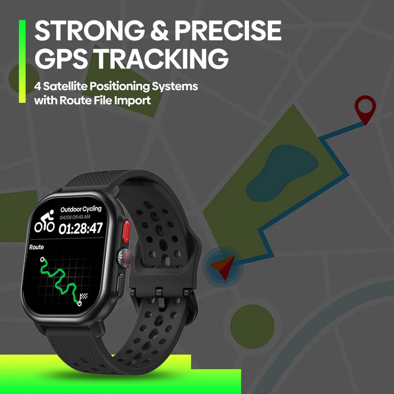 Novo Zeblaze Beyond 3 Pro – Relógio Inteligente com GPS Integrado, Tela AMOLED e Ligações