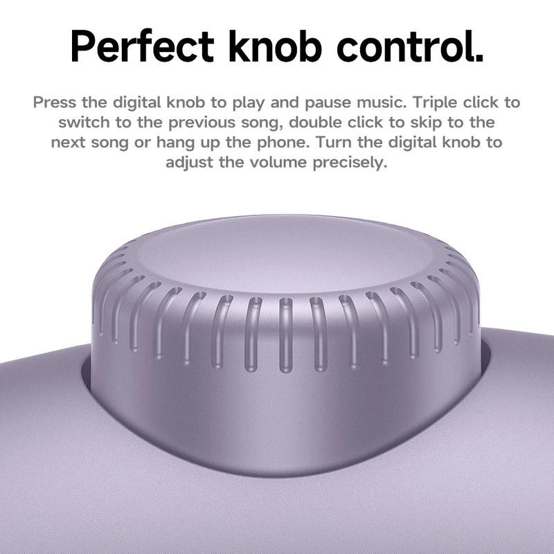 Novo HOCO W65 Plus – Bluetooth 5.0, Cancelamento de Ruído e 45h de Música