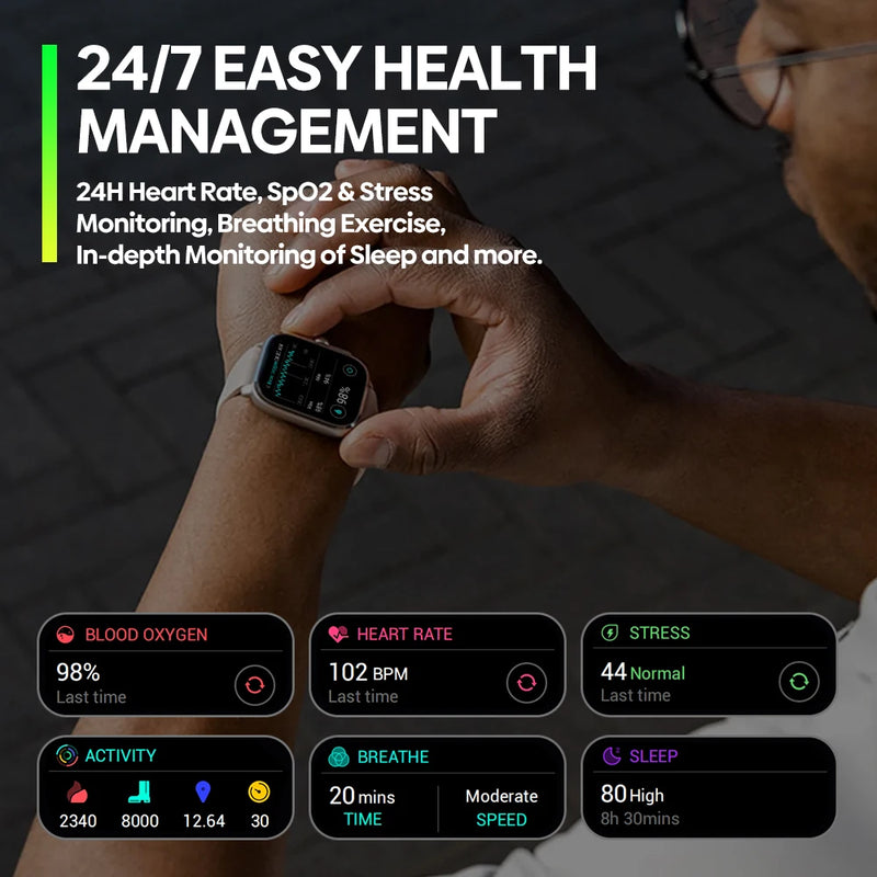 Novo Zeblaze Beyond 3 Pro – Relógio Inteligente com GPS Integrado, Tela AMOLED e Ligações