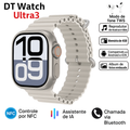 ⌚ DT Ultra 3 Pro – O Smartwatch Mais Completo de 2025 com Google Maps, NFC e 32GB de Memória